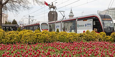 Kayseri Büyükşehir Bayramda Tramvayı Ücretsiz Yaptı