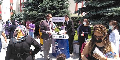 Kayseri Büyükşehir Belediyesi Gençlik Meclisi TYT Heyecanına Ortak Oldu