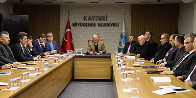Kayseri Büyükşehir Belediyesi’nden Yardım Koordinasyon Toplantısı