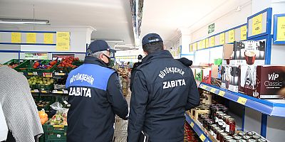 Kayseri Büyükşehir Belediyesi Zabıtası'ndan Fahiş Fiyat Denetimi