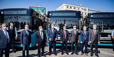 Kayseri Büyükşehir’den 24 Yeni Otobüs