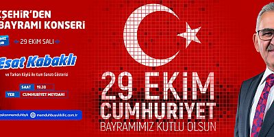 Kayseri Büyükşehir’den Cumhuriyete Özel