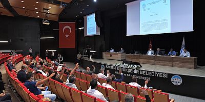 Kayseri Büyükşehir Meclisi Toplandı