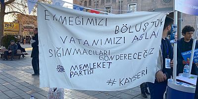 Kayseri Cumhuriyet Meydanın da Seçim Hareketliliği Başladı