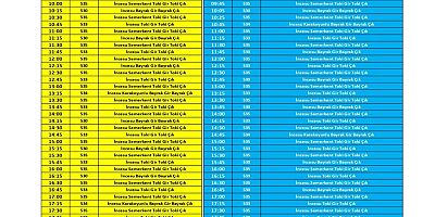 Kayseri’de 11 Otobüs Hattında Güzergah ve Sefer Saatleri Değişti