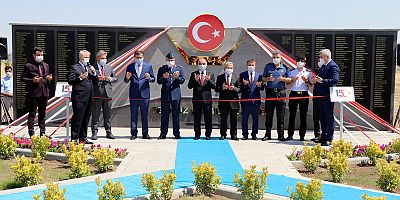 Kayseri'de 15 Temmuz Şehitler Anıtı Açıldı