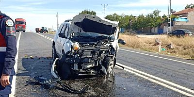 Kayseri’de 2 Aracın Çarpıştığı Kazada 3’ü Ağır 7 Yaralı