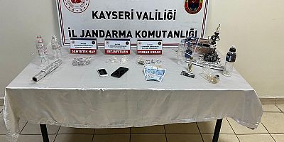 Kayseri’de 2 Kişiye Uyuşturucu Gözaltısı