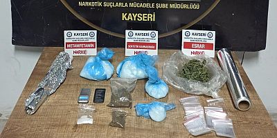 Kayseri'de 2 Kişiye Uyuşturucu Gözaltısı