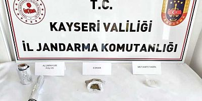 Kayseri’de 3 Kişiye Uyuşturucu Gözaltısı