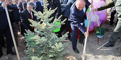 Kayseri’de 487 Bin 500 Fidan Toprakla Buluştu