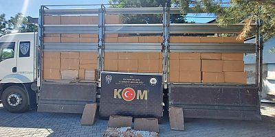 Kayseri’de 5 Milyon Lira Değerinde Kaçak Sigara Ele Geçirildi