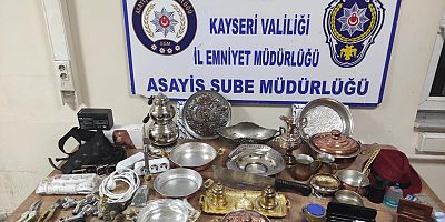 Kayseri'de 6 Hırsızlık Şüphelisi Yakalandı