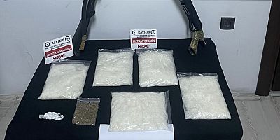Kayseri'de 600 Bin Liralık Uyuşturucu Operasyonu