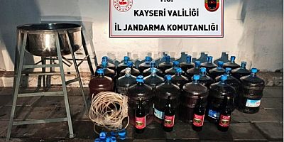 Kayseri’de 700 Litre Sahte İçki Ele Geçirildi