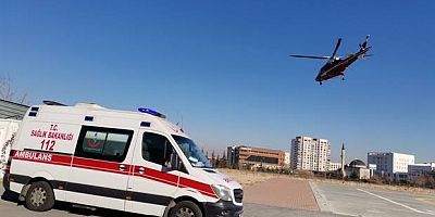 Kayseri'de 76 yaşındaki kişi balkondan düştü 