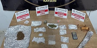 Kayseri'de 9 Kişiye Uyuşturucu Gözaltısı