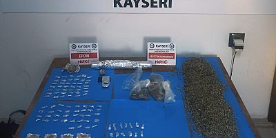Kayseri’de 9 Kişiye Uyuşturucu Gözaltısı
