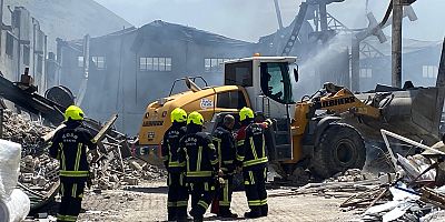Kayseri’de Ambalaj Fabrikasındaki Yangın Bir Buçuk Saatte Söndürüldü