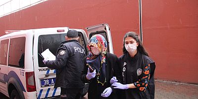 Kayseri’de Apartmana Kimyasal Bulaştıran Kadın Yakalandı