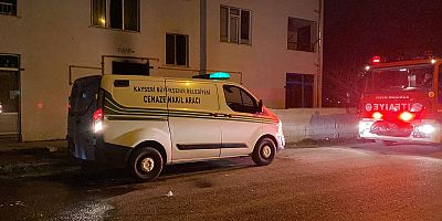 Kayseri’de Apartmanda Çıkan Yangında 1 Kişi Öldü 8 Kişi Yaralandı