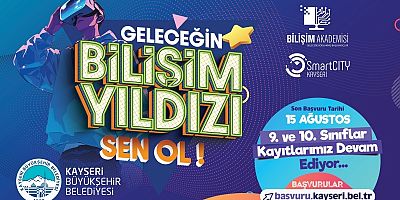Kayseri’de Bilişim Akademisi’ne Başvurular Uzatıldı