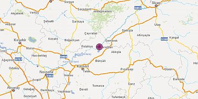 Kayseri'de Bir Günde 2 Deprem