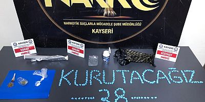 Kayseri’de Bir Haftada 33 Uyuşturucu Satıcısı Yakalandı