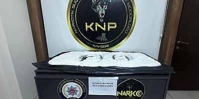 Kayseri’de Bir Seferde En Yüksek Miktar Katı Metamfetamin Ele Geçirildi