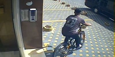 Kayseri’de Bisiklet Hırsızı Kamera Sayesinde Yakalandı 