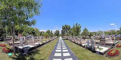 Kayseri'de Büyükşehir İle Mezarlıklar Bayrama Hazır