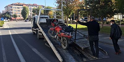 Kayseri’de Çalıntı 2 Motosiklet Yakalandı