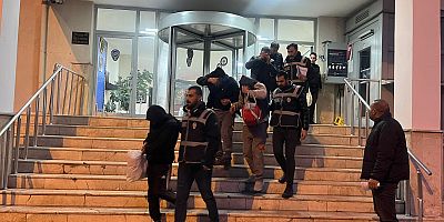Kayseri’de Çeşitli Suçlardan Yakalanan 25 Şüpheliden 11’i Tutuklandı
