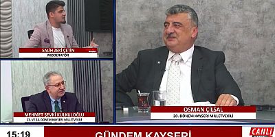 Kayseri’de CHP ve DYP’li Eski vekillerden 'Siyaset Dili' Uyarısı