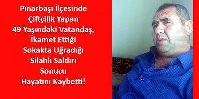 Kayseri’de Cinayet!