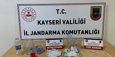 Kayseri’de Çok Miktarda Uyuşturucu Ele Geçirildi, 1 Gözaltı