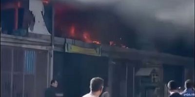 Kayseri’de Demirciler Sitesinde Yangın
