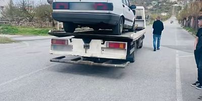 Kayseri'de Drift Atan Sürücünün Aracı Trafikten Men Edildi