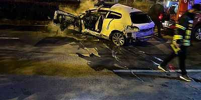 Kayseri’de Duvara Çarpan Aracın Sürücüsü Hayatını Kaybetti