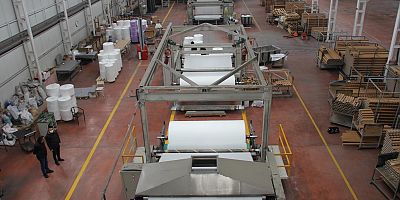 Kayseri'de Günlük 6 Milyon Maske Kumaşı Üretiliyor