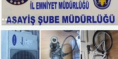 Kayseri’de Hırsızlık Operasyonunda 4 Gözaltı