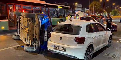 Kayseri’de İki Otomobil Çarpıştı: 3 Yaralı