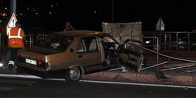 Kayseri'de İki Otomobil Çarpıştı: 4 Yaralı