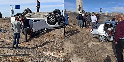 Kayseri'de İki Otomobil Çarpıştı: 5 Yaralı