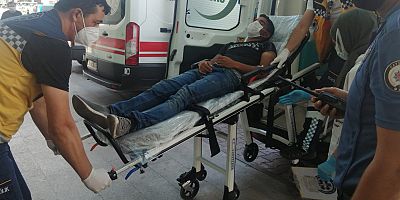 Kayseri'de İnşaat Bekçisi  Hırsızlık Yapan 2 Kşiyi Hastanelik Etti