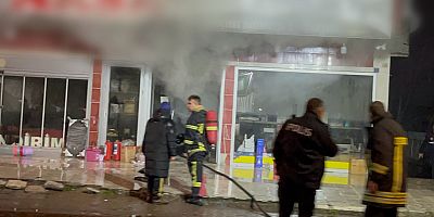 Kayseri'de İş Yerinde Çıkan Yangın Kontrol Altına Alındı