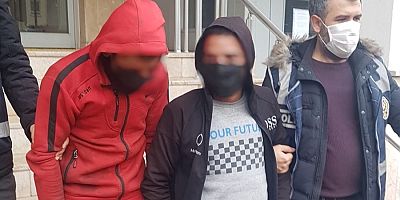Kayseri'de Kablo Hırsızları Tutuklandı