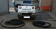 Kayseri’de Kablo Hırsızlığında 1 Kişi Tutuklandı
