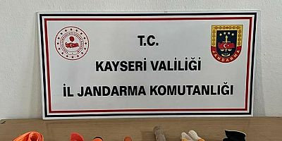 Kayseri'de Kaçak Kazı Yapan 2 Kişi Suç Üstü Yakalandı