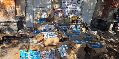 Kayseri’de Kaçak Kozmetik Ürünler Ele Geçirildi